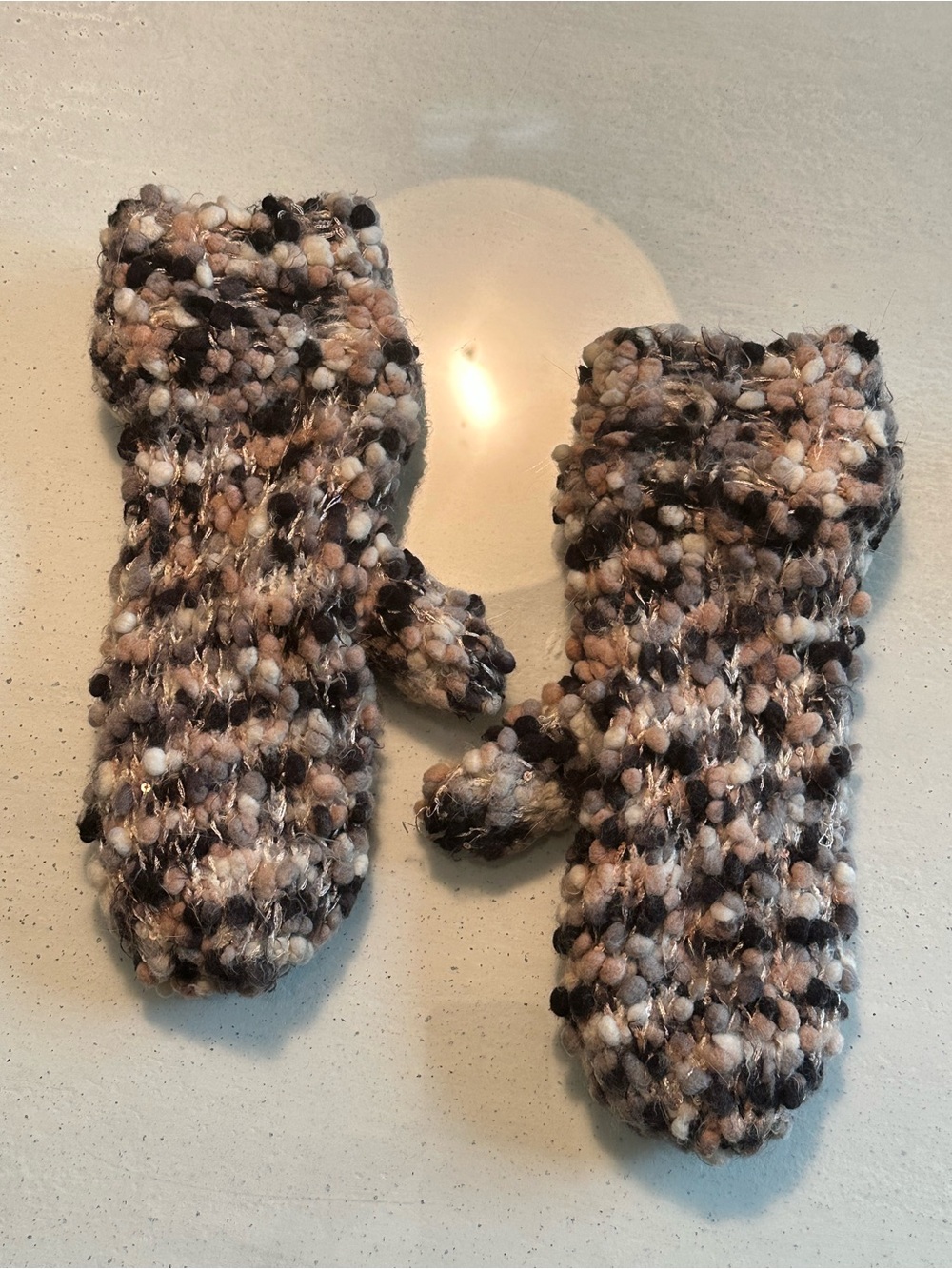 Anthropologie knit mittens